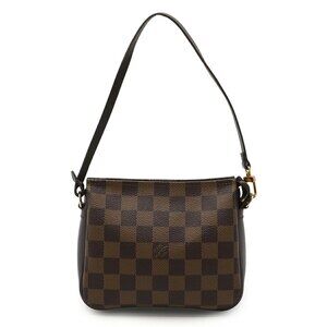 LOUIS VUITTON Authentic Brown Damier Pouch